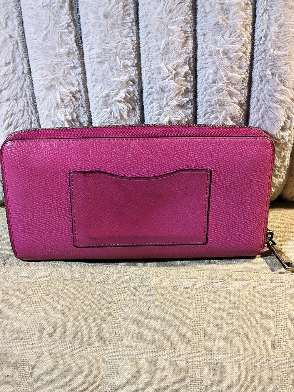 Coach Accordion Zip Wallet in Pink NOW ONLY $35 - Picture 3 of 12